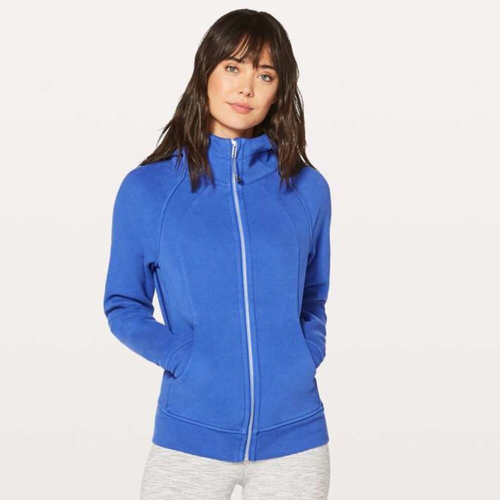 Lululemon Women's Scuba Hoodie *Light Cotton Fleece - Blue